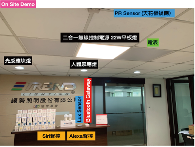 智慧照明應用展示